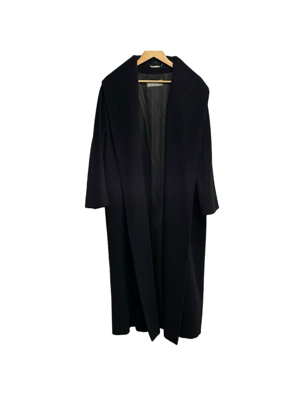Max Mara Coat M Black Long Sleeve 40